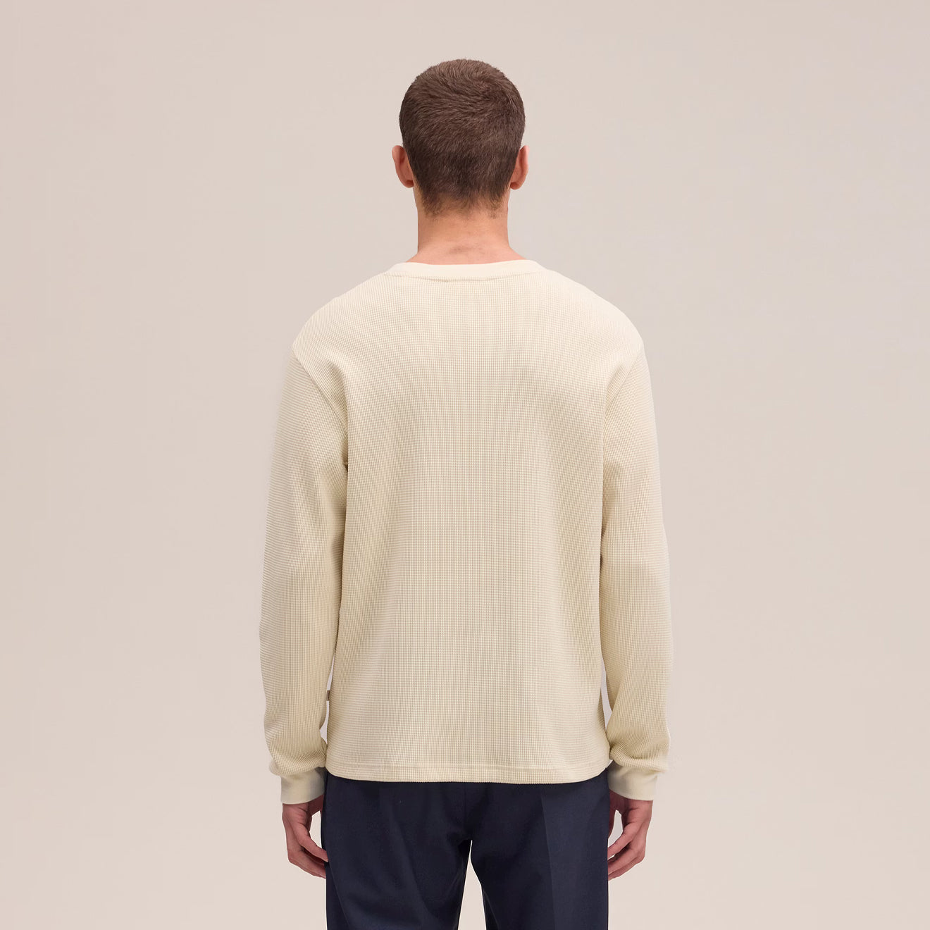 NN07 Jett L/S Tee Ivory - The Sporting Lodge