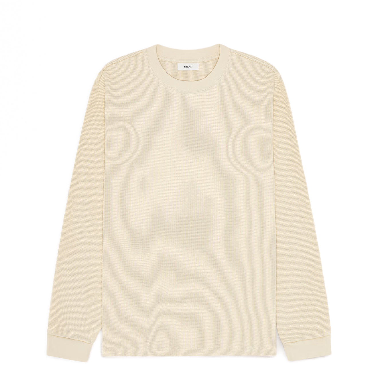 NN07 Jett L/S Tee Ivory - The Sporting Lodge