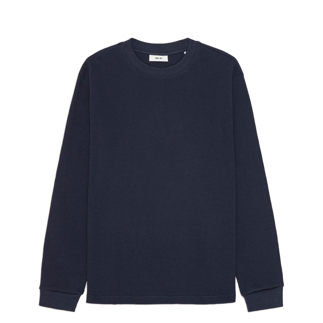 NN07 Jett L/S Tee Navy Blue - The Sporting Lodge