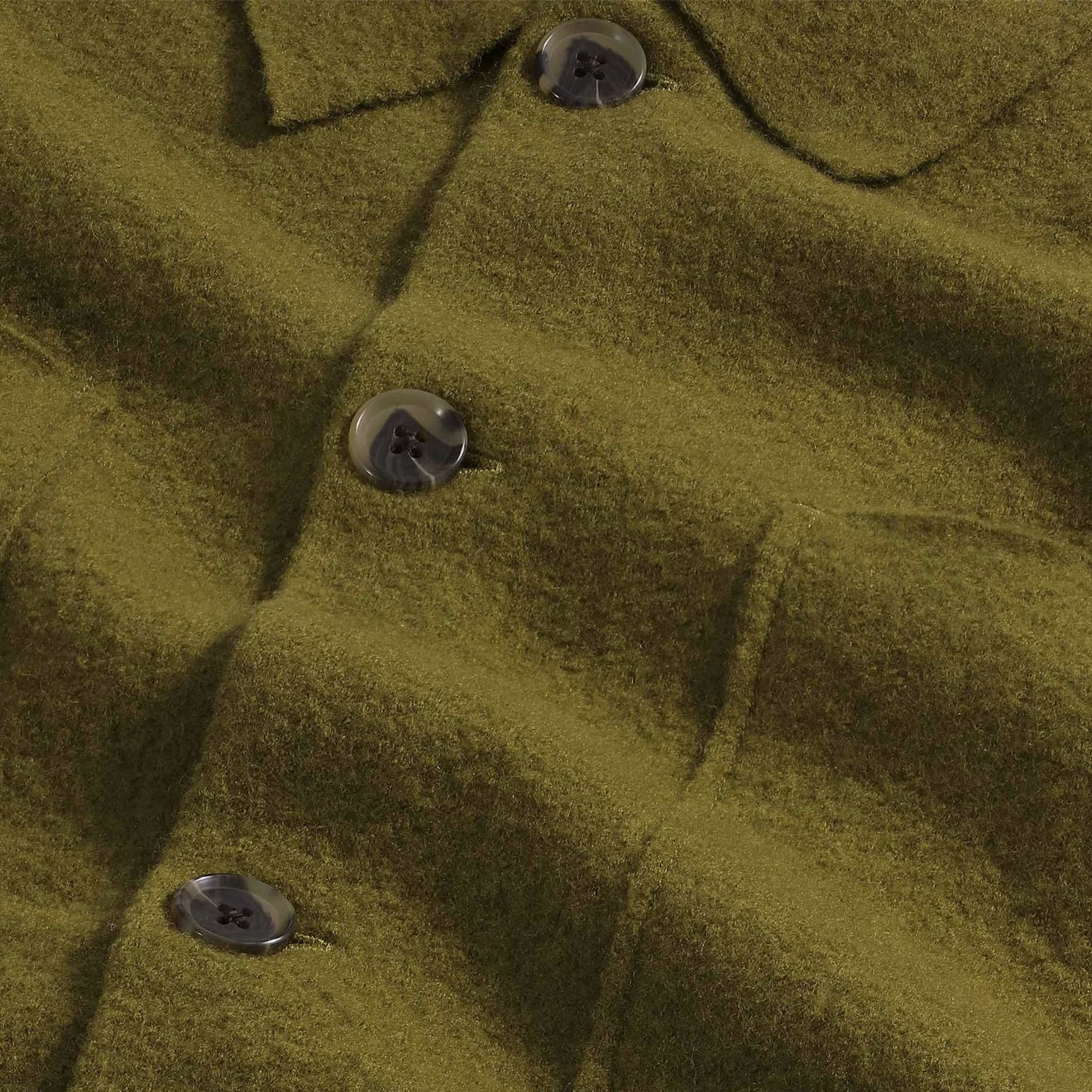 NN07 Jonas Boiled Wool Overshirt Firene
