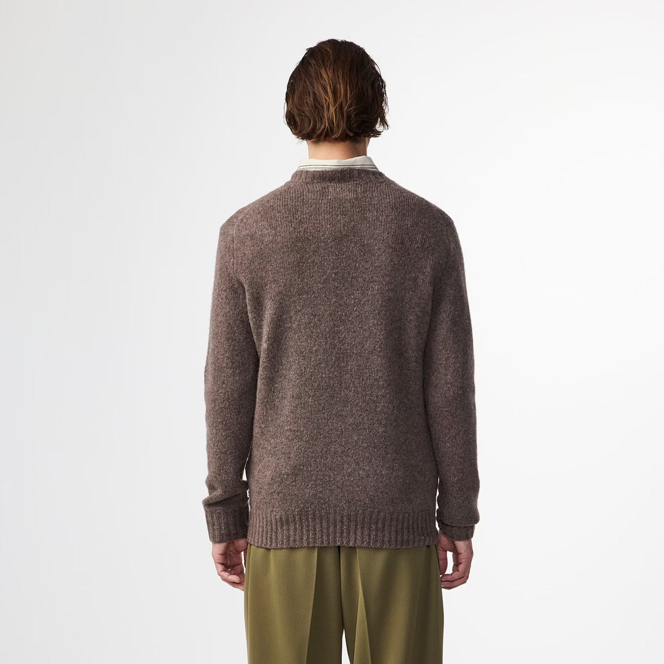 NN07 Lee Wool Blend Knit Tarmac