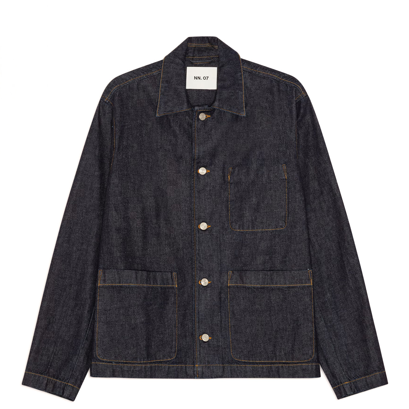 NN07 Morgan Jacket Raw Indigo - The Sporting Lodge
