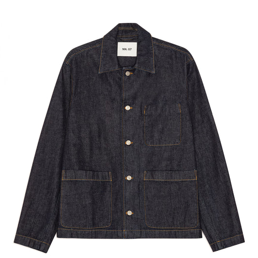 NN07 Morgan Jacket Raw Indigo - The Sporting Lodge