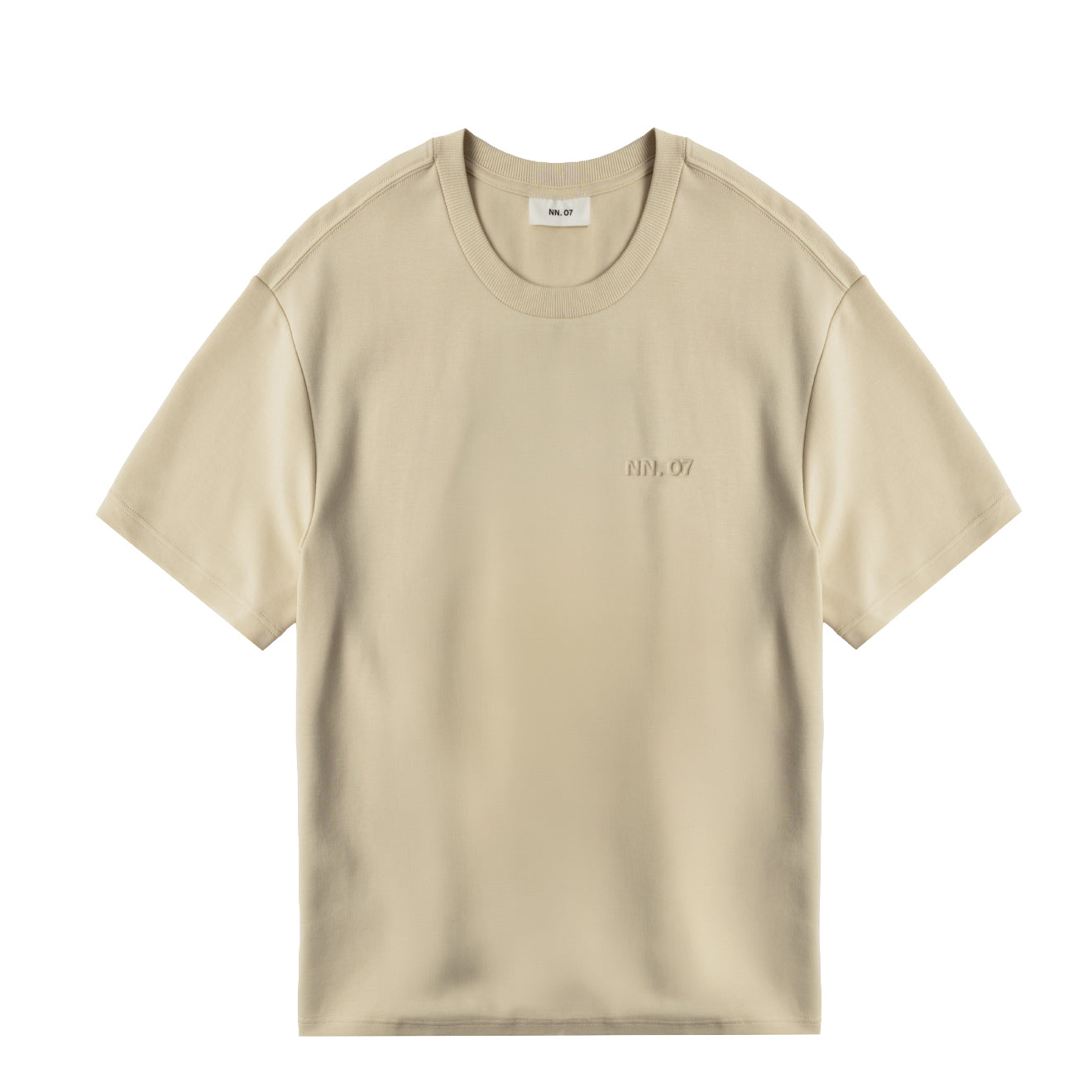 NN07 Nat Heavyweight Tee Ivory - The Sporting Lodge