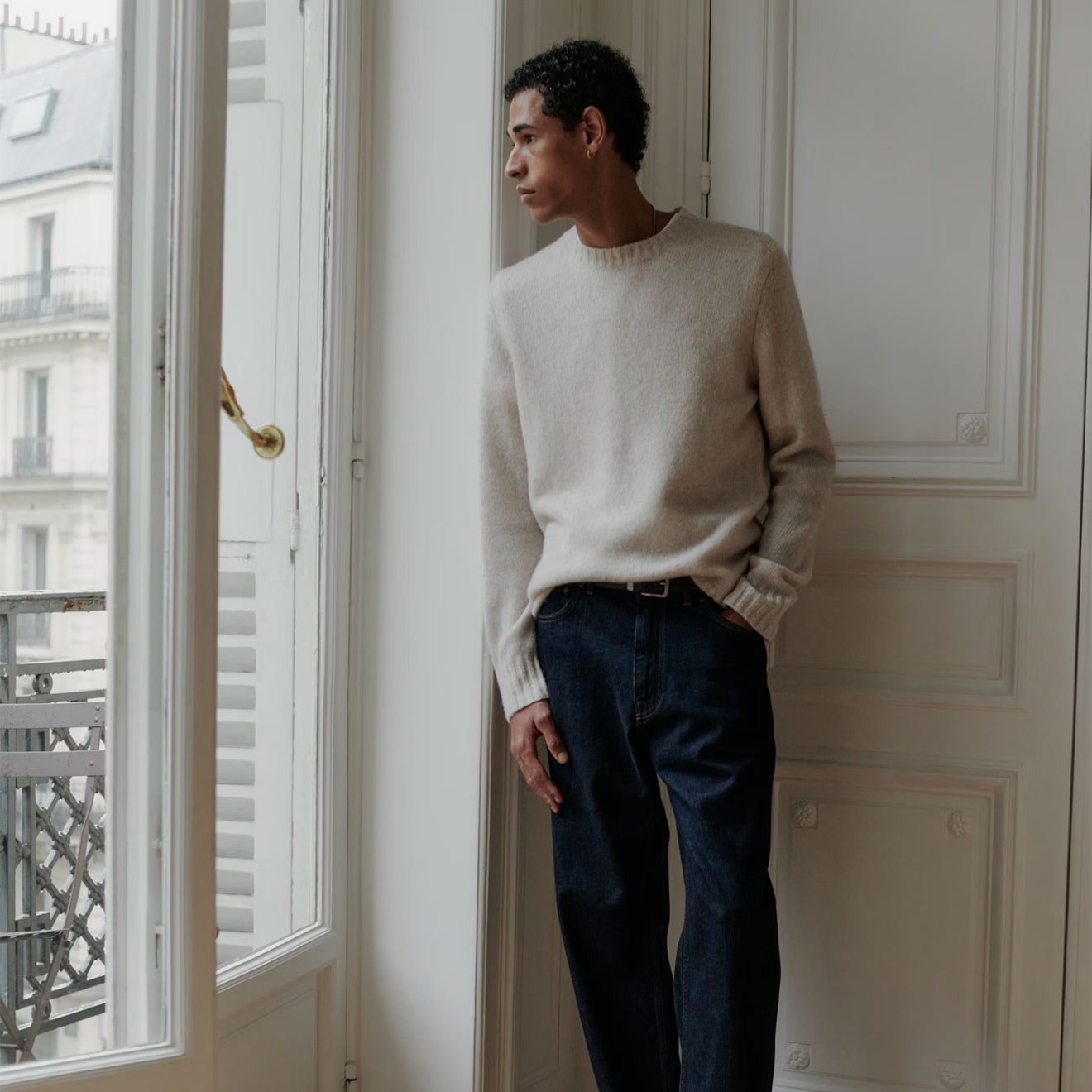 NN07 Otis Straight Leg Relaxed Fit Jeans Raw Indigo - The Sporting Lodge