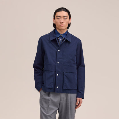 NN07 Paulo Jacket Navy Blue - The Sporting Lodge