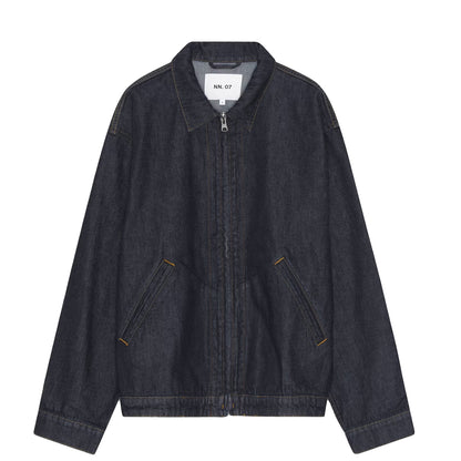 NN07 Petrus Denim Jacket Raw Indigo - The Sporting Lodge