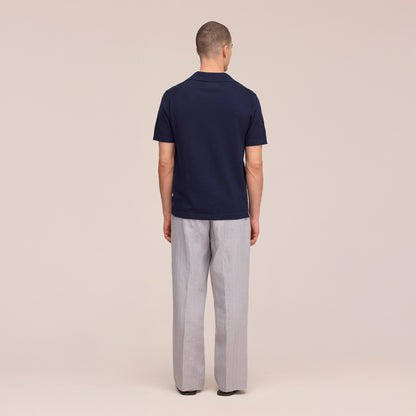 NN07 Ryan Polo Navy Blue