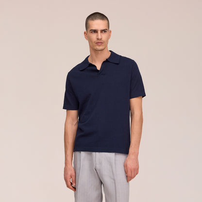 NN07 Ryan Polo Navy Blue