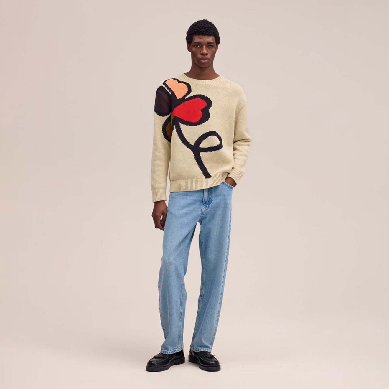 NN07 Todd Sweater Ecru
