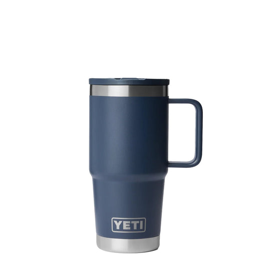 YETI  Rambler 20 Oz Travel Straw Mug Navy - The Sporting Lodge
