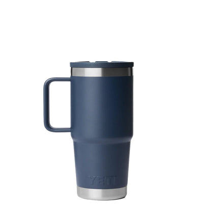 YETI  Rambler 20 Oz Travel Straw Mug Navy - The Sporting Lodge