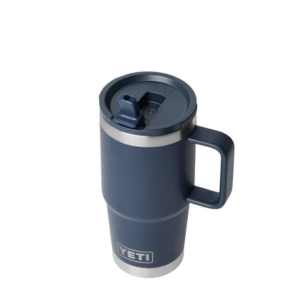 YETI  Rambler 20 Oz Travel Straw Mug Navy - The Sporting Lodge