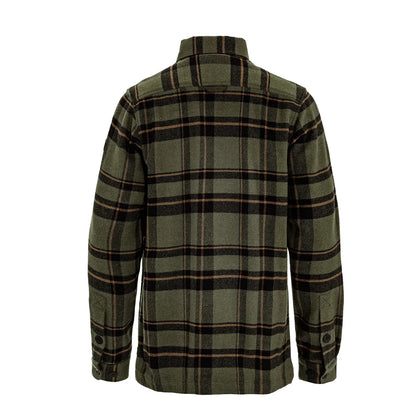 Fjallraven Ovik Wool Shirt Deep Forest - The Sporting Lodge