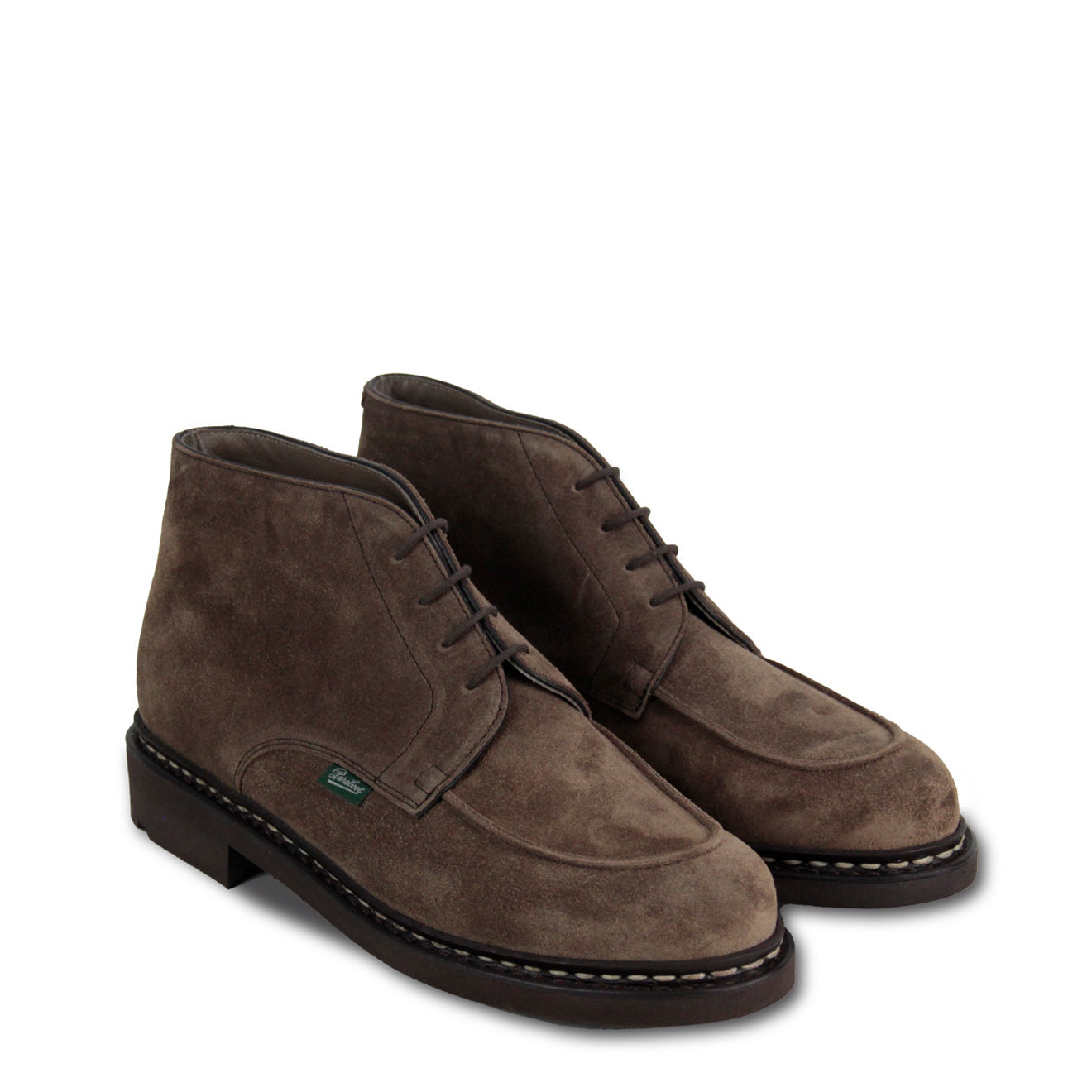 Paraboot Chambord Mid Shoes Velours Brun | The Sporting Lodge