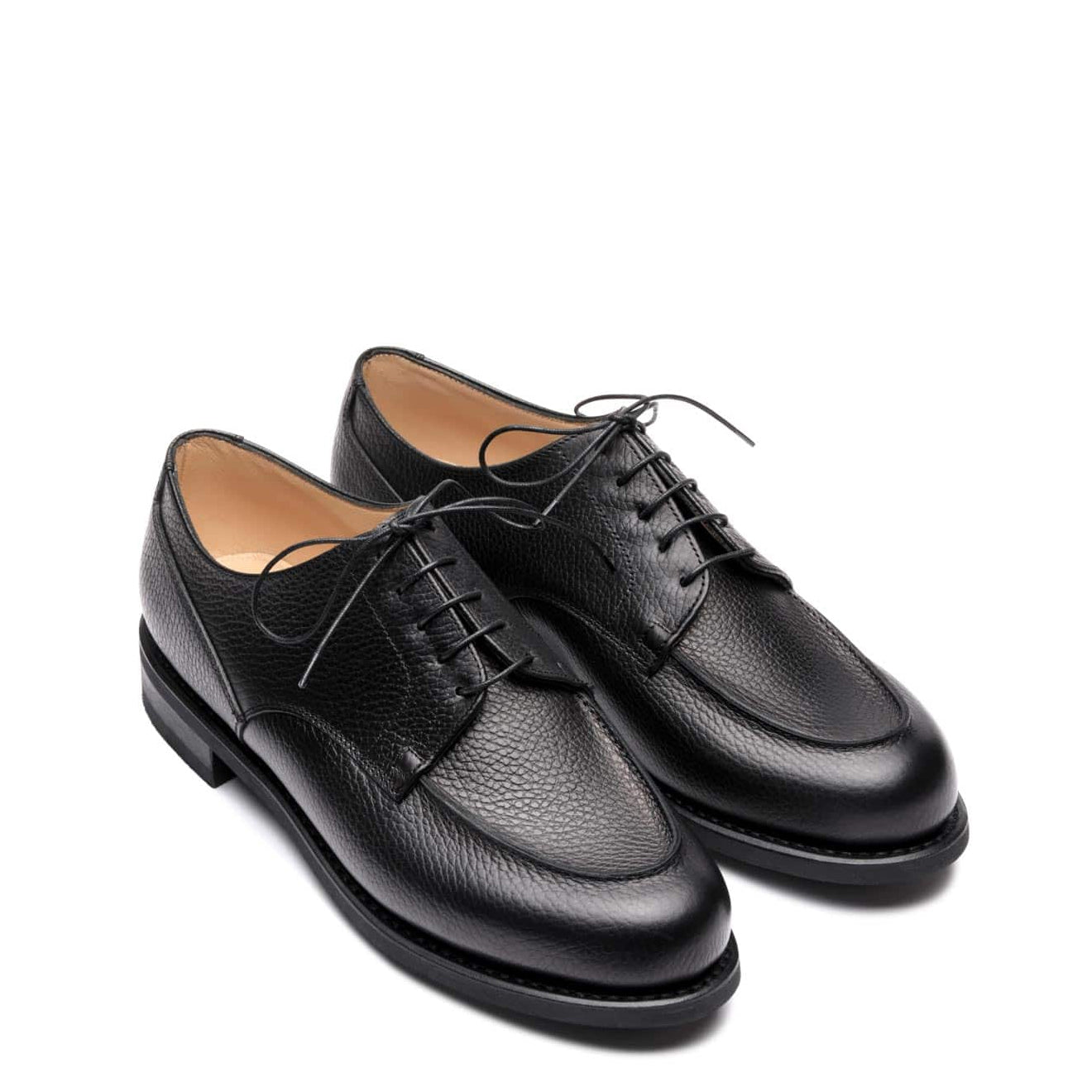 Paraboot Chambord Shoe Graine Noir | The Sporting Lodge
