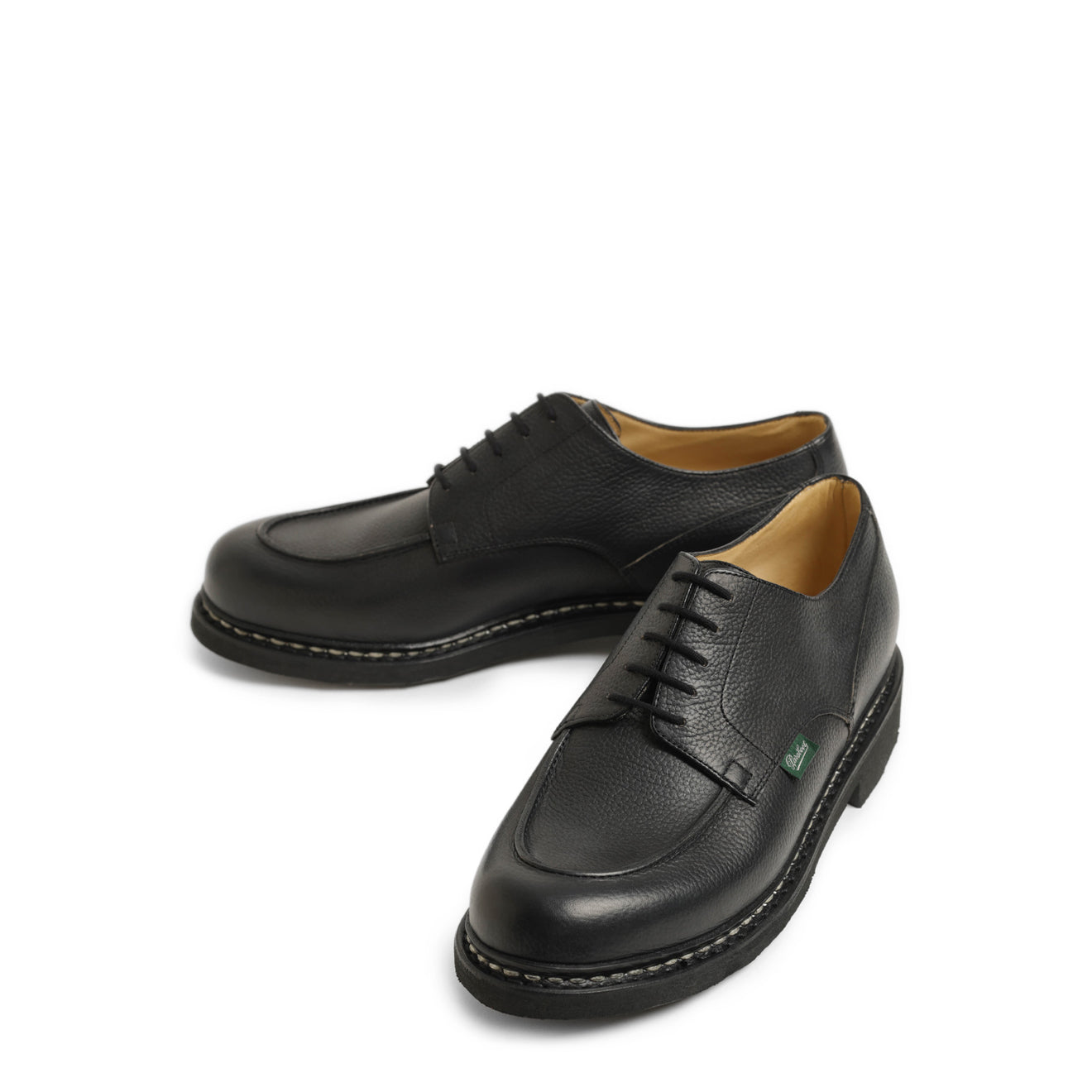 Paraboot Chambord Shoe Graine Noir | The Sporting Lodge