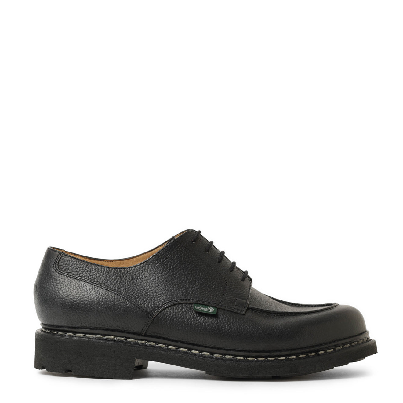 Paraboot Chambord Shoe Graine Noir | The Sporting Lodge