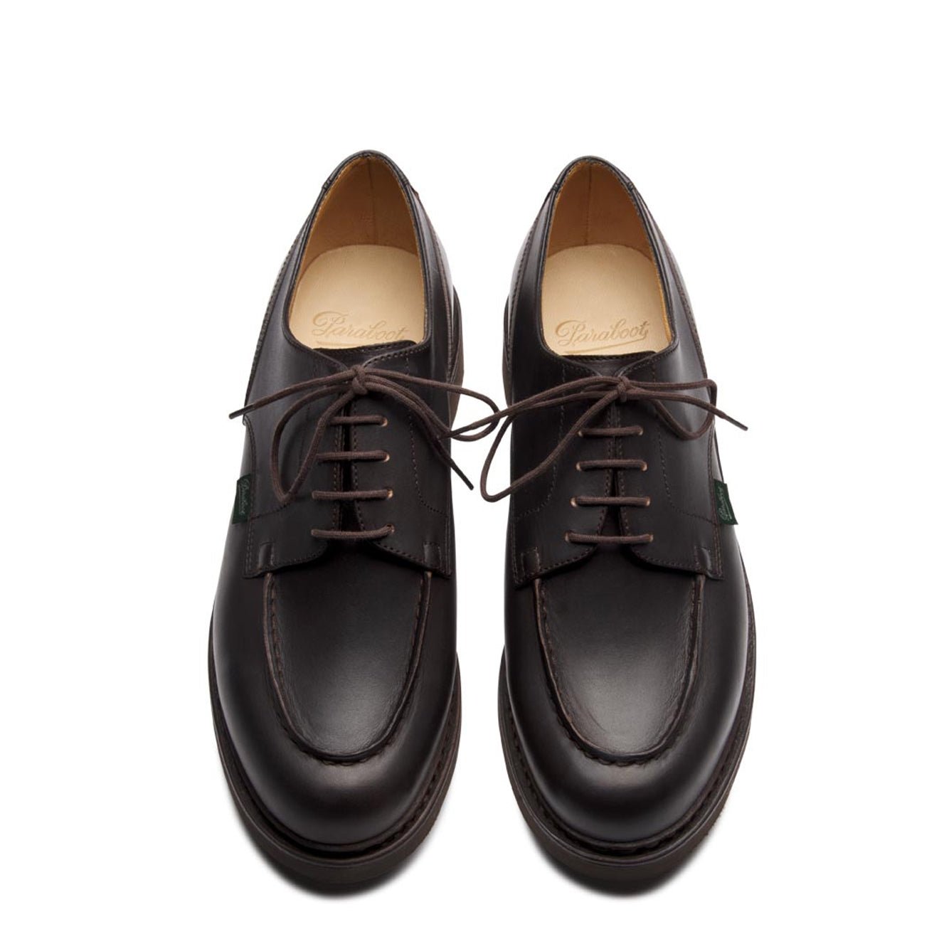 Paraboot Chambord Tex Shoe Marron Lisse Cafe - The Sporting Lodge