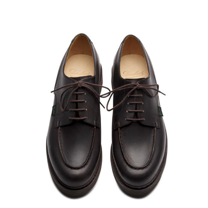 Paraboot Chambord Tex Shoe Marron Lisse Cafe - The Sporting Lodge