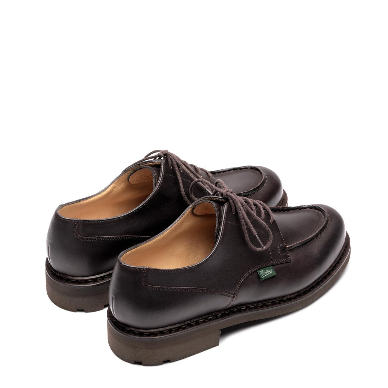 Paraboot Chambord Tex Shoe Marron Lisse Cafe - The Sporting Lodge