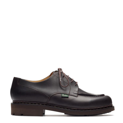 Paraboot Chambord Tex Shoe Marron Lisse Cafe - The Sporting Lodge