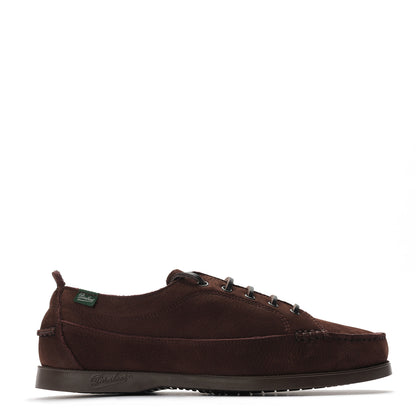 Paraboot Malibu Shoe Taurillon Nubuck Chocolat