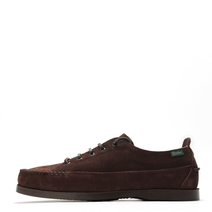 Paraboot Malibu Shoe Taurillon Nubuck Chocolat