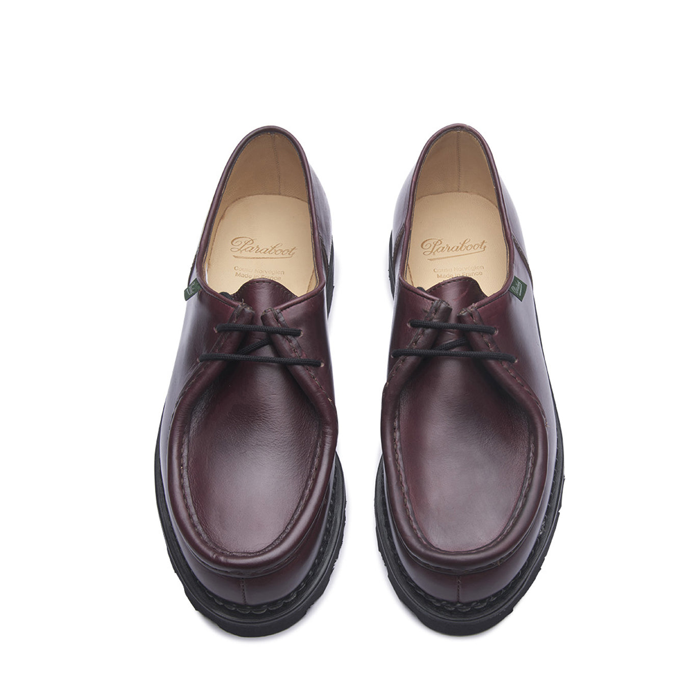 Paraboot Michael Marche Chromex Shoe Bordeaux - The Sporting Lodge