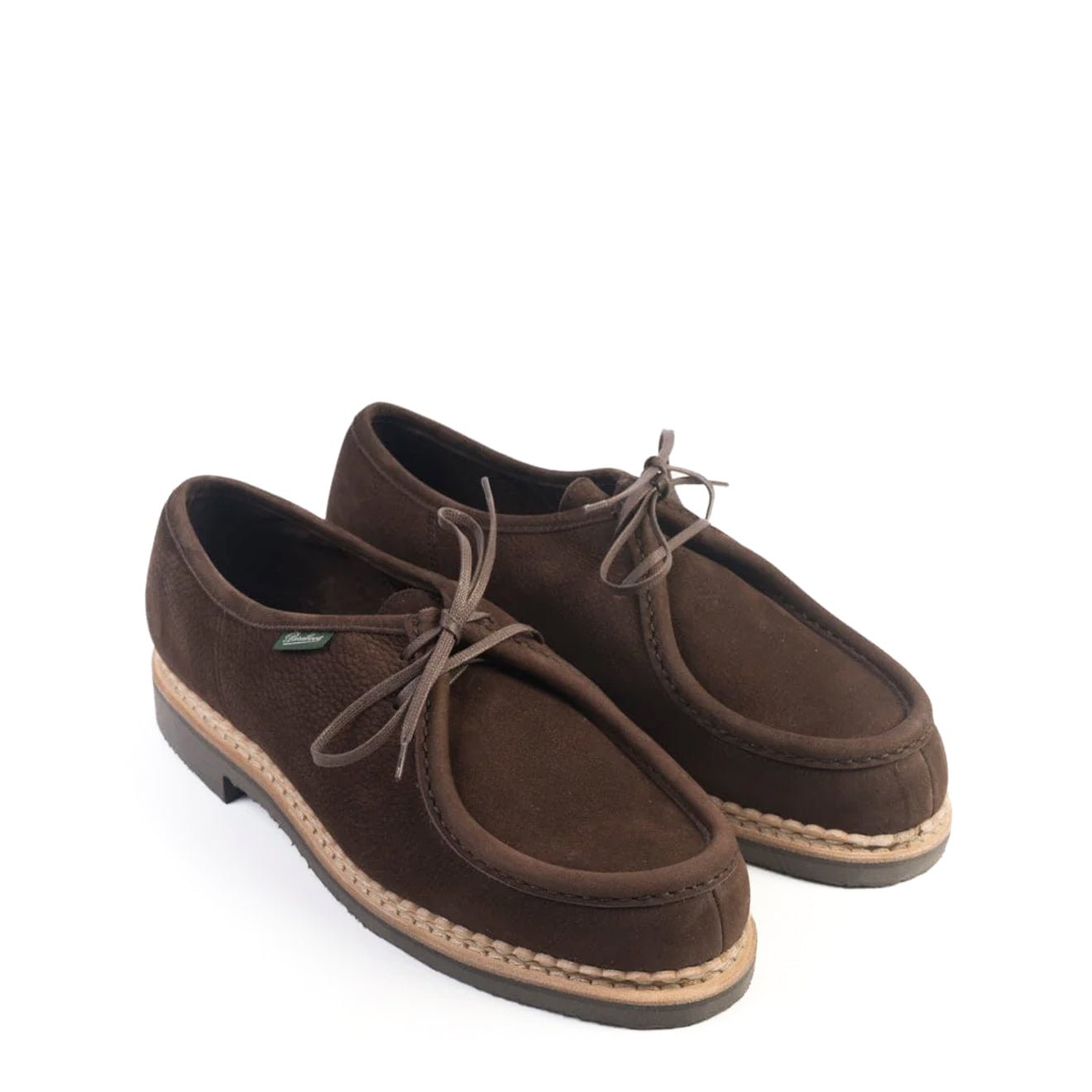 Paraboot Micka Shoe Taurillon Nubuck Chocolat - The Sporting Lodge