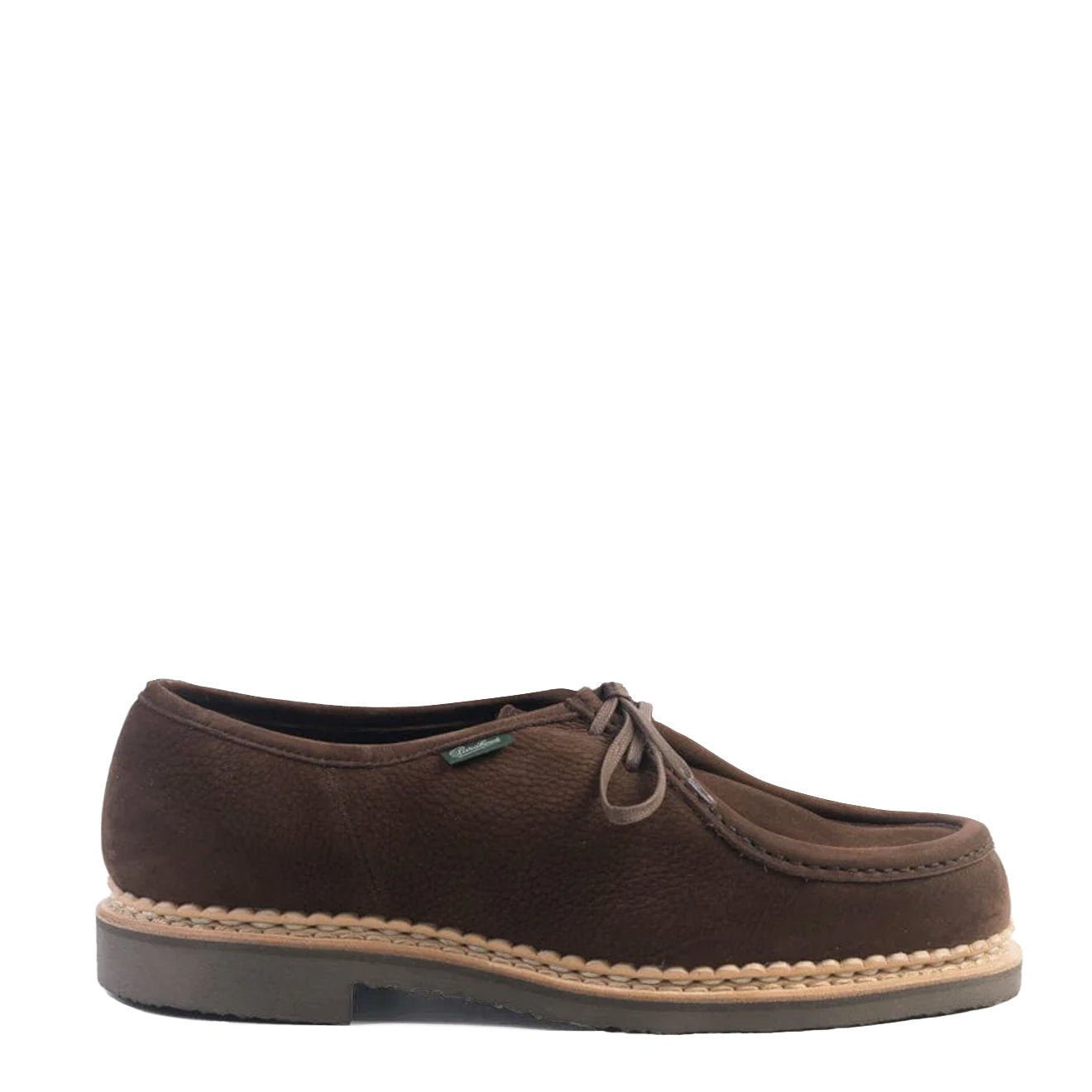 Paraboot Micka Shoe Taurillon Nubuck Chocolat - The Sporting Lodge