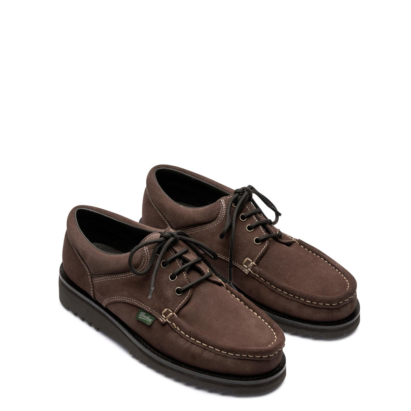 Paraboot Thiers Shoe Velours Marron | The Sporting Lodge