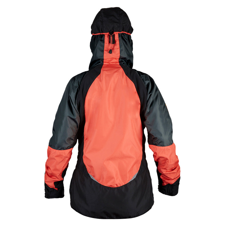 Paramo Womens Velez Evolution Hybrid Smock Hot Coral / Steel / Black-4