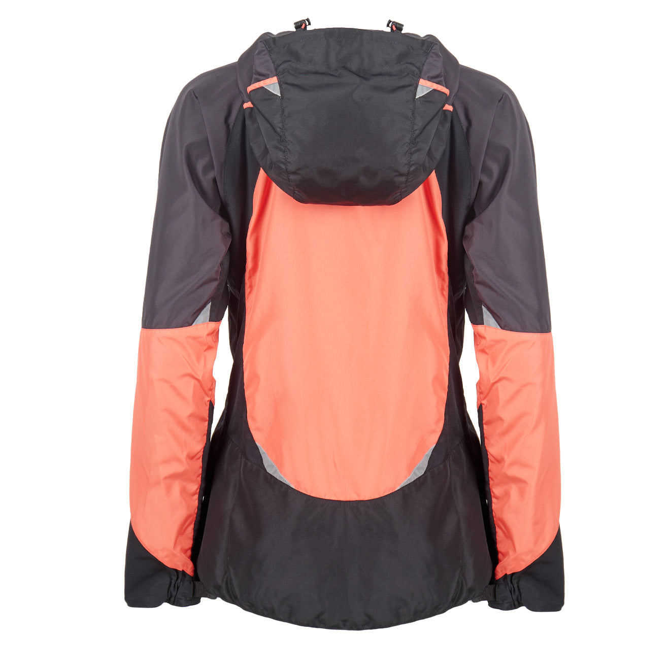 Paramo Womens Velez Evolution Hybrid Smock Hot Coral / Steel / Black-2