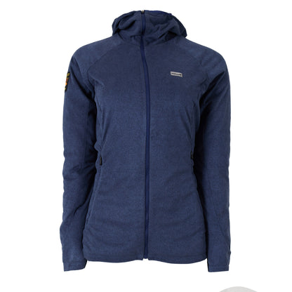 Paramo Womens Alize Fleece Jacket Indigo Blue Marl - The Sporting Lodge