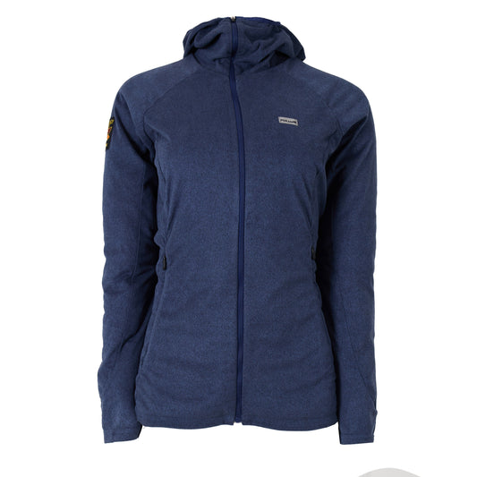Paramo Womens Alize Fleece Jacket Indigo Blue Marl