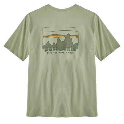 Patagonia 73 Skyline Organic T-Shirt Salvia Green-2