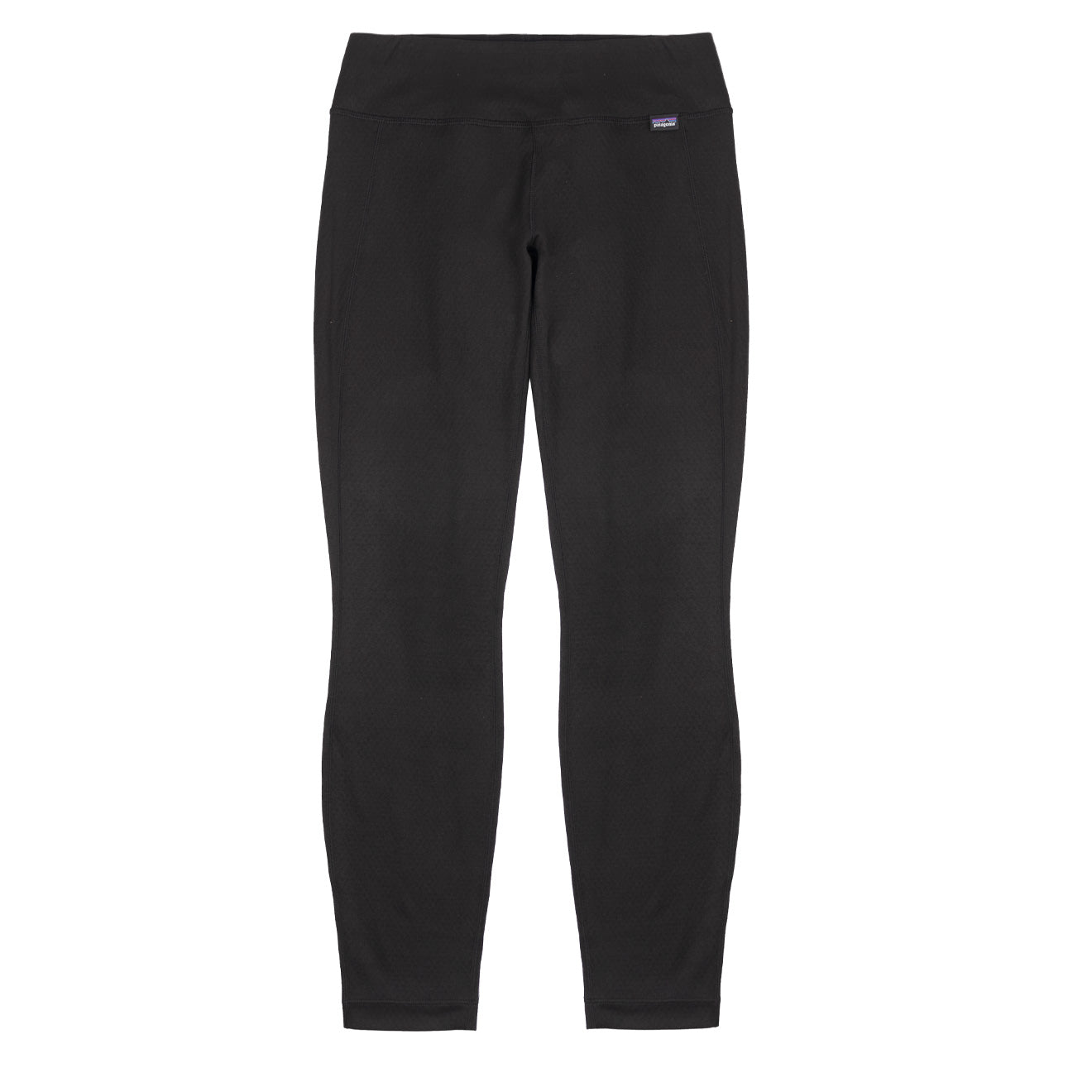 Patagonia Womens Capilene Midweight Bottoms Black - The Sporting Lodge