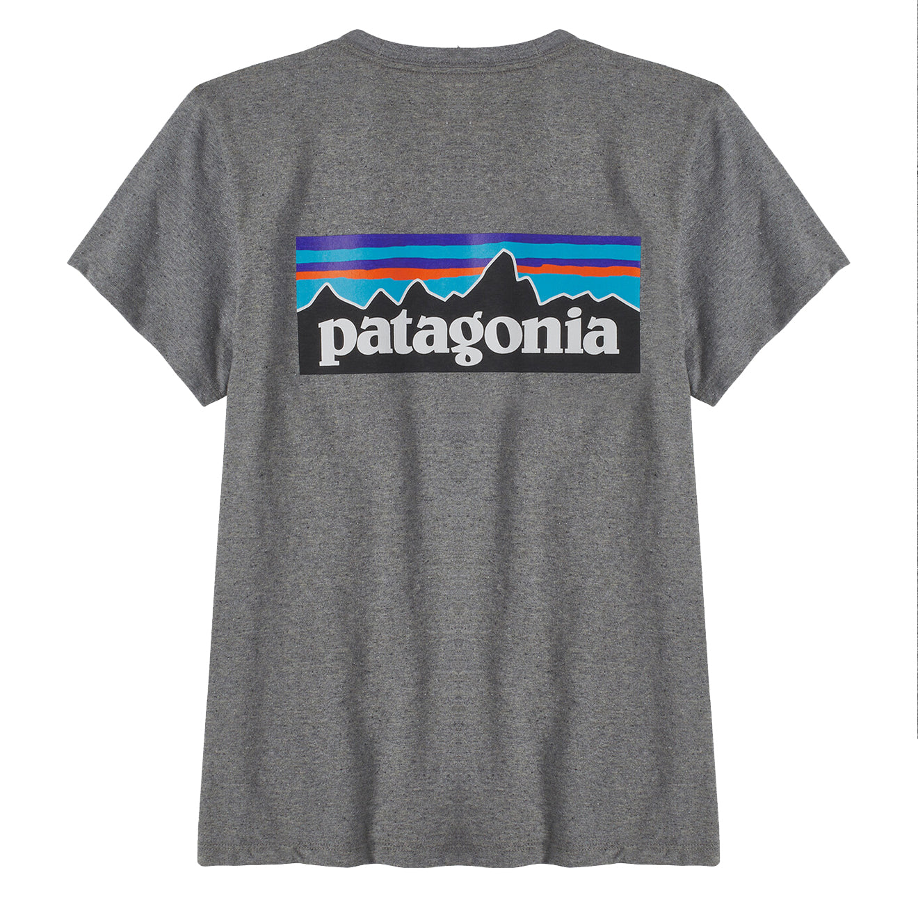 Patagonia Womens P-6 Logo Responsibili-Tee Gravel Heather-2