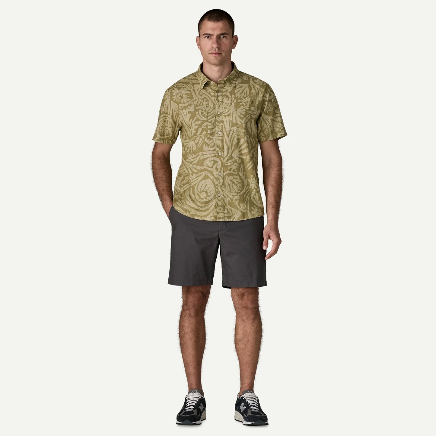 Patagonia Back Step Shirt Earthen Weathered Stone