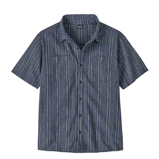 Patagonia Back Step Shirt Rapids New Navy