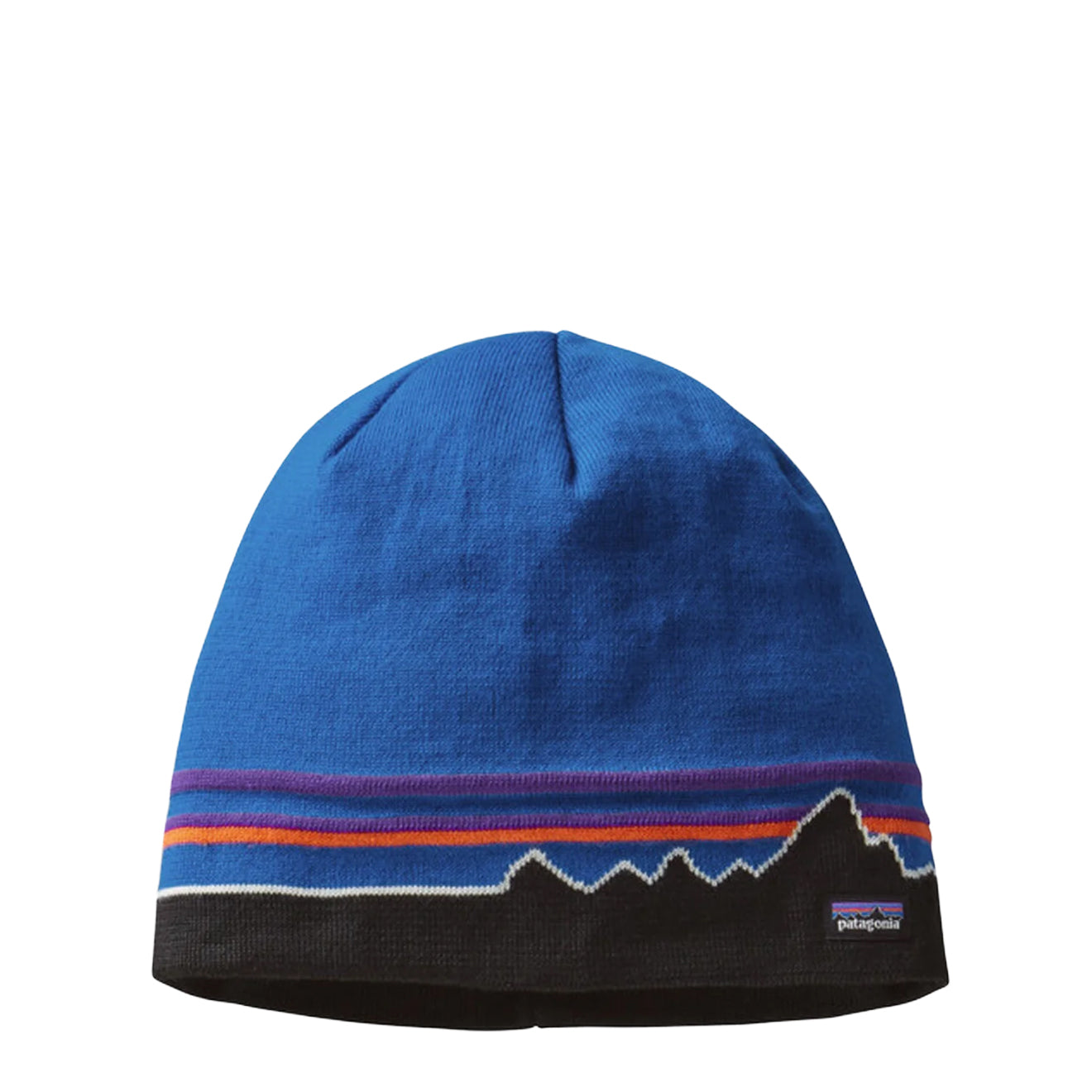 Patagonia Beanie Hat Classic Fitz Roy Andes Blue - The Sporting Lodge