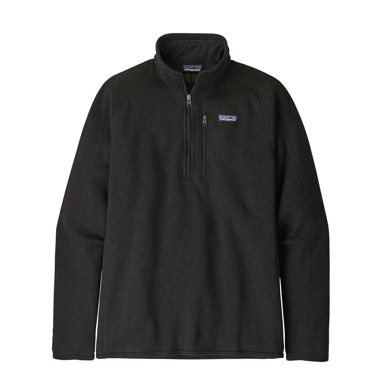 Patagonia Better Sweater 1/4 Zip Fleece Black - The Sporting Lodge