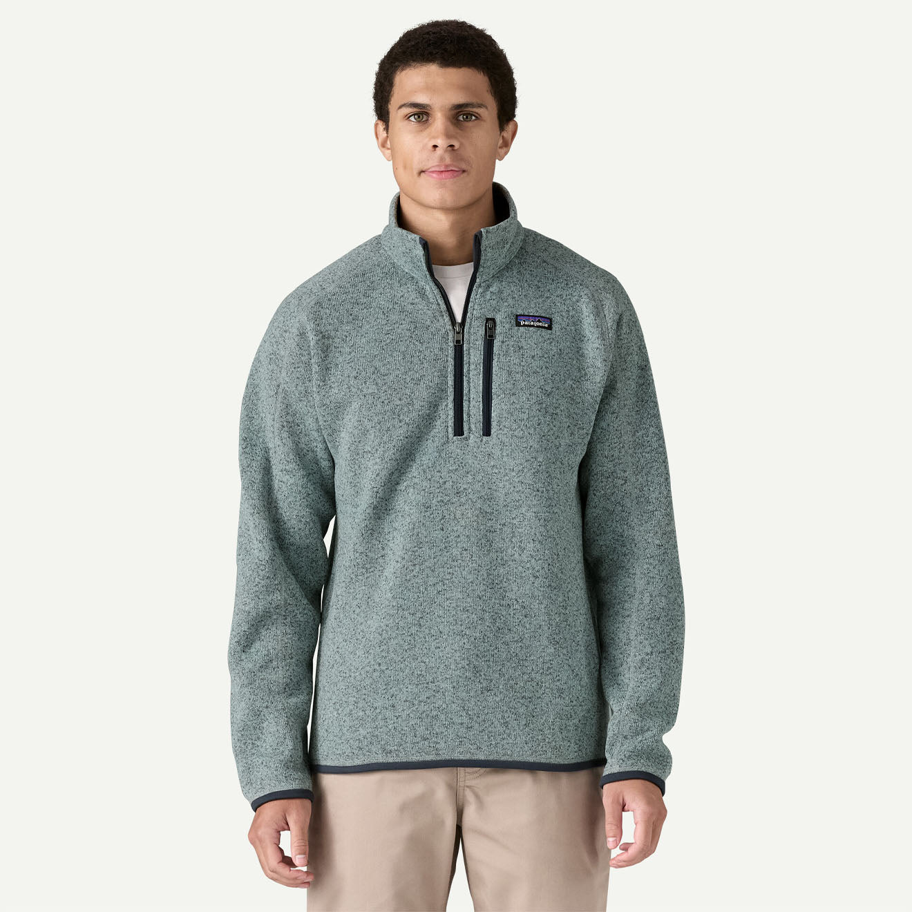 Patagonia Better Sweater 1/4 Zip Thermal Blue - The Sporting Lodge