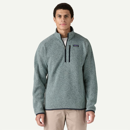 Patagonia Better Sweater 1/4 Zip Thermal Blue - The Sporting Lodge