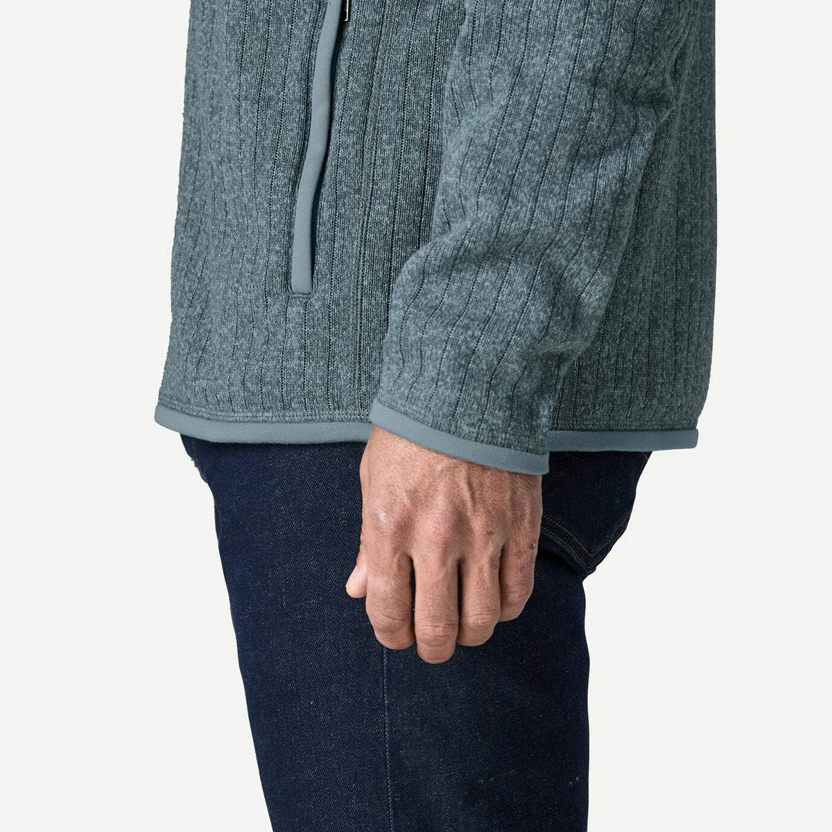 Patagonia Better Sweater Fleece Jacket Blue Sage Rib Knit