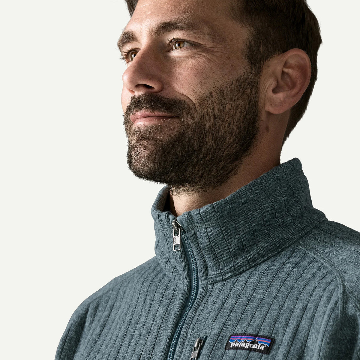 Patagonia Better Sweater Fleece Jacket Blue Sage Rib Knit