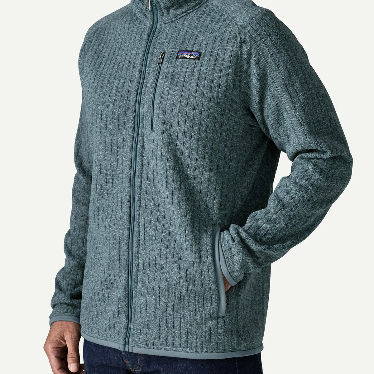 Patagonia Better Sweater Fleece Jacket Blue Sage Rib Knit