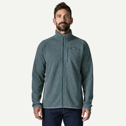 Patagonia Better Sweater Fleece Jacket Blue Sage Rib Knit