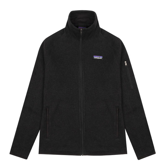 Patagonia Womens Better Sweater Jacket Black - The Sporting Lodge